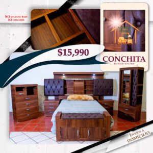 RECÁMARA CONCHITA AMERICANA