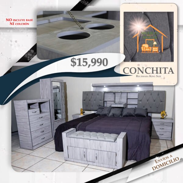 CONCHITA GRIS DELFÍN