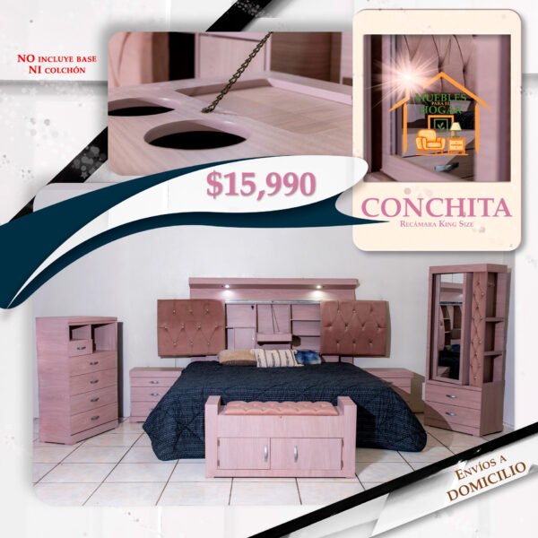 RECÁMARA CONCHITA ROSA