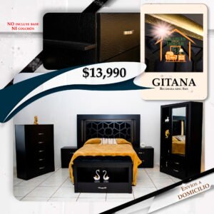 RECÁMARA GITANA NEGRA