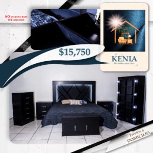 RECÁMARA KENIA NEGRA