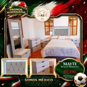 RECÁMARA MAYTE GRIS DELFÍN