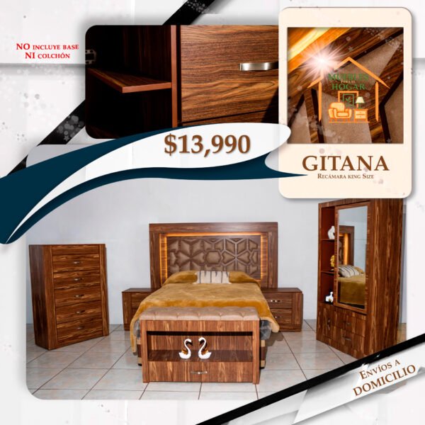 RECÁMARA GITANA PAROTA