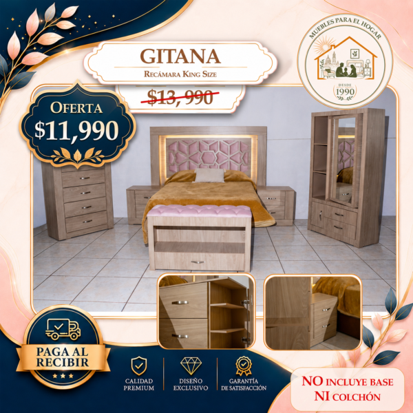 RECÁMARA GITANA CLARA
