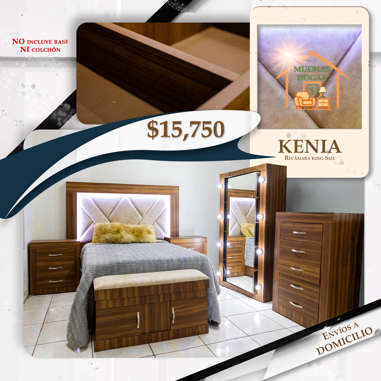 RECÁMARA KENIA CAFÉ