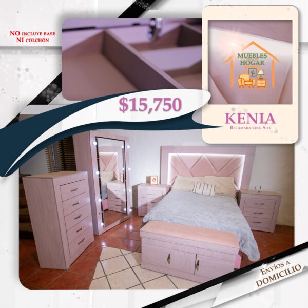 RECÁMARA KENIA ROSA