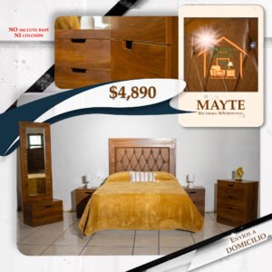 RECÁMARA MAYTE CAFÉ AVELLANA