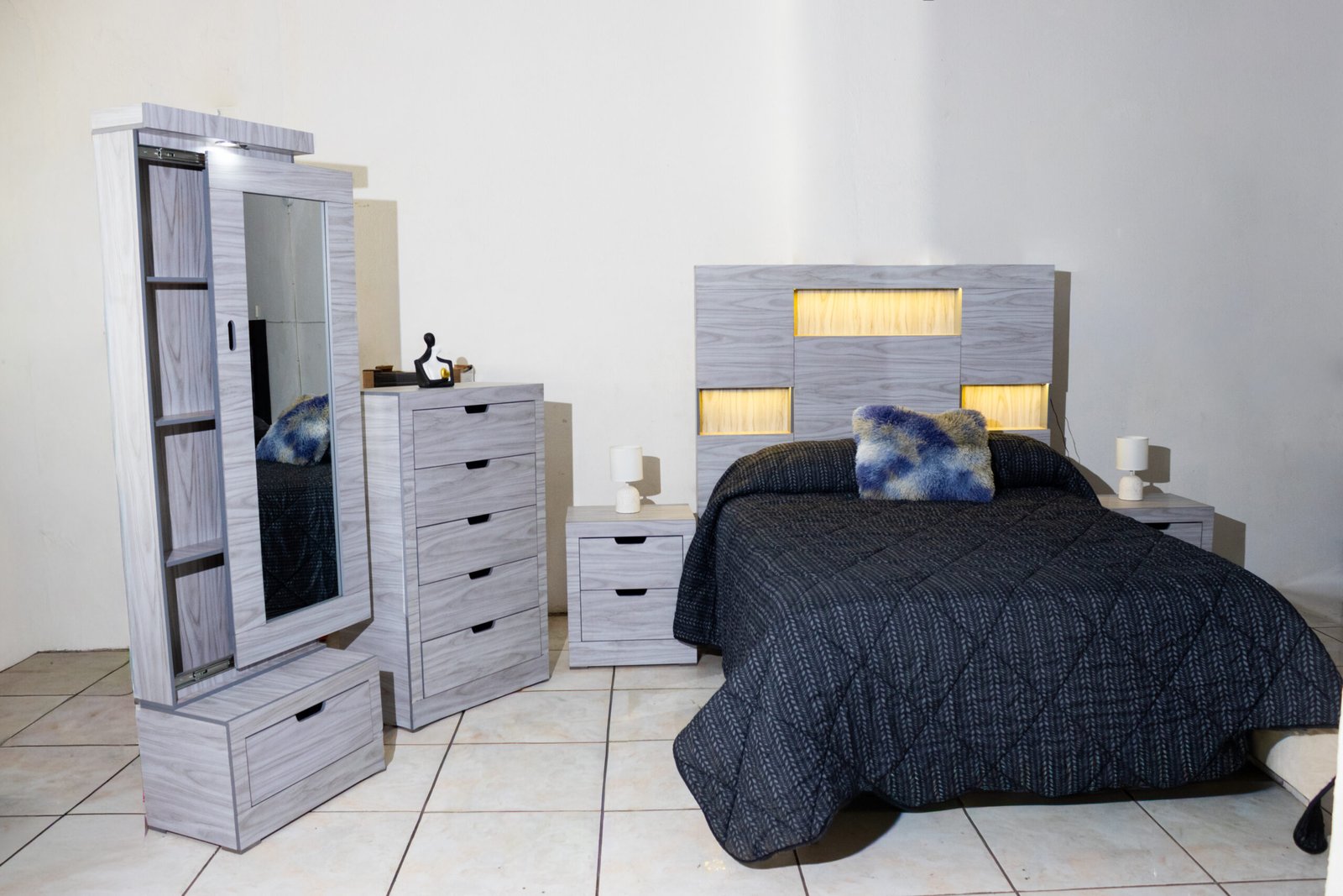 RECÁMARA RENY GRIS - Image 2