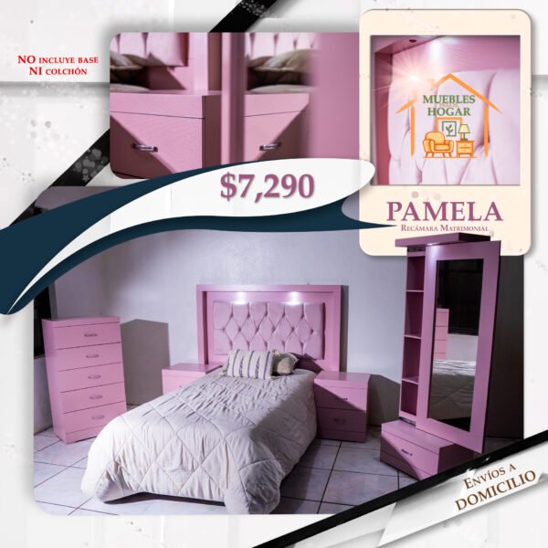 RECÁMARA PAMELA ROSA