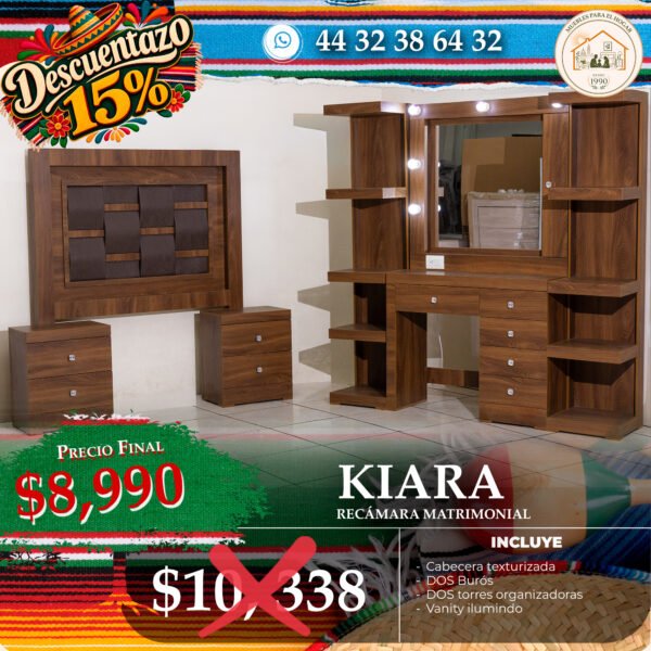 RECÁMARA KIARA PAROTA