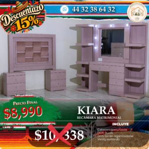RECÁMARA KIARA ROSA