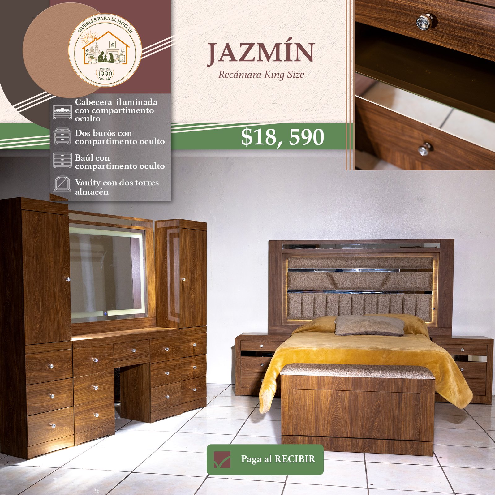 RECÁMARA JAZMÍN