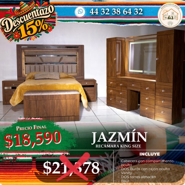RECÁMARA JAZMÍN