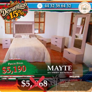 RECÁMARA MAYTE ROSA